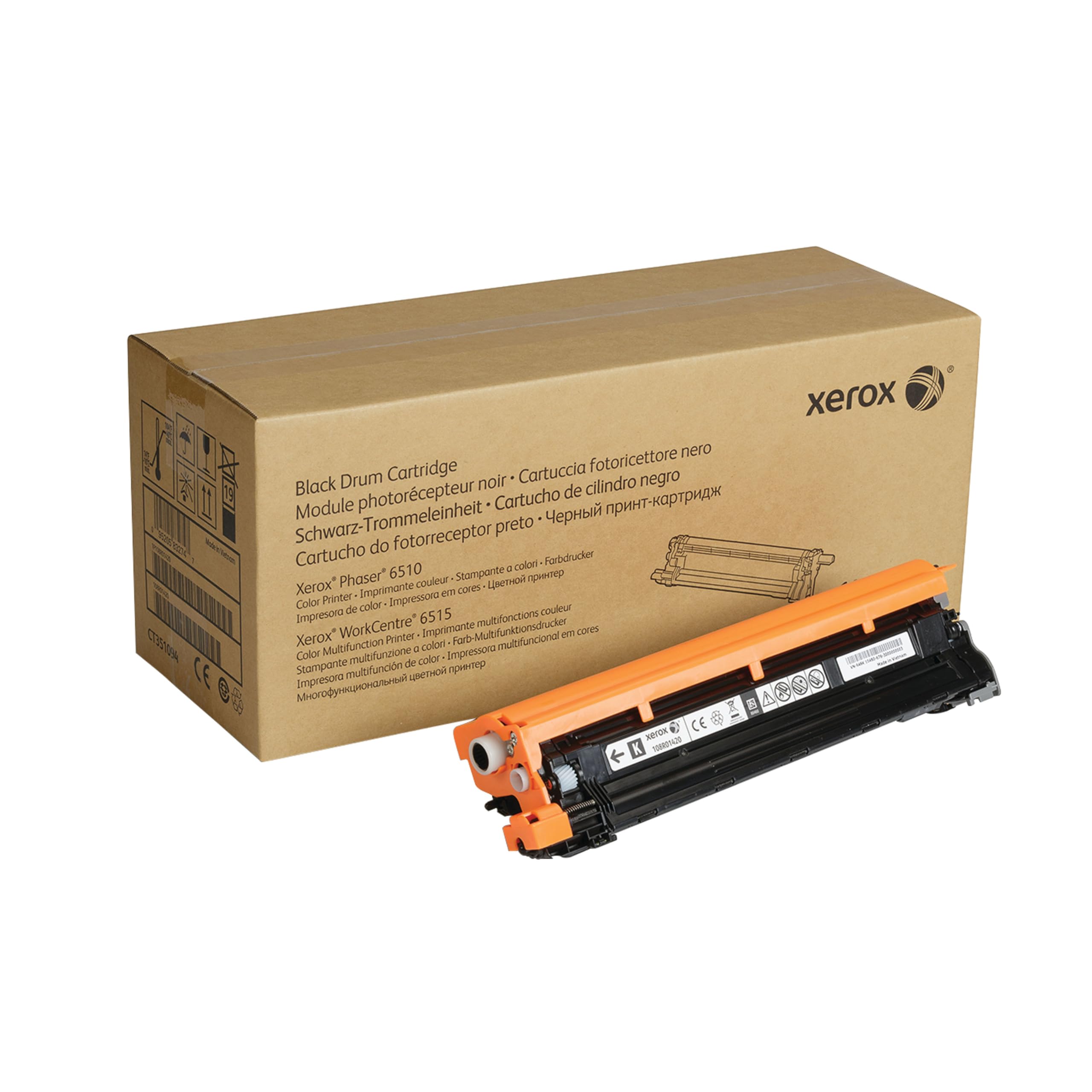 Xerox Genuine Phaser 6510 / Workcentre 6515 Black Drum Cartridge (48,000) Pages - 108R01420