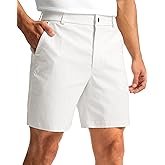 G Gradual Men's Golf Dress Shorts 5"/ 7"/ 9" Stretch Casual Work Flat Front Shorts for Men with 3 Pockets Quick Dry