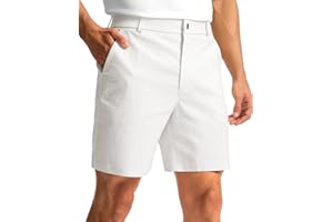 G Gradual Men's Golf Dress Shorts 5"/ 7"/ 9" Stretch Casual Work Flat Front Shorts for Men with 3 Pockets Quick Dry