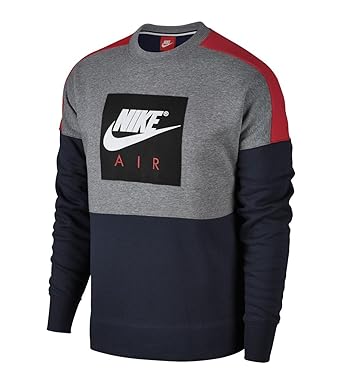 sudadera nike air roja