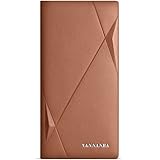 VANNANBA Checkbook Wallet RFID Blocking Leather
