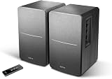 Edifier R1280T Powered Bookshelf Speakers 42W RMS Black 2.0 Active view 2