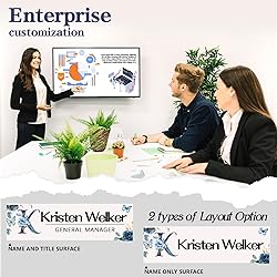 Custom Office Name Plate for Desk - Desk Name Plate
