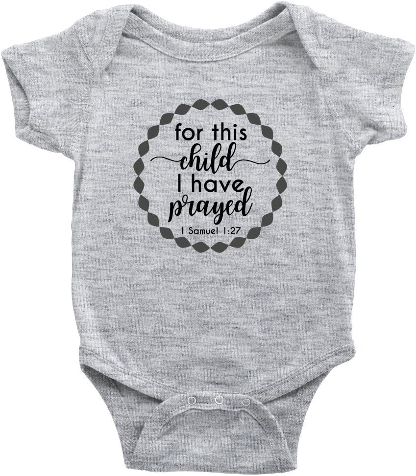 Smithers Baby for This Child I Have Prayed - Bible Verse Onesie for Babies