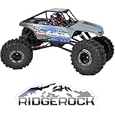 Redcat Racing Danchee Ridgerock 1/10 Scale 4WD Electric RC Rock Crawler &ndash; RC Truck RTR with 2.4GHz Radio, Dual Motors, 4-Wheel Steering, USB Charger with RC Crawler Li-ion Battery