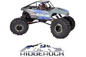 Redcat Racing Danchee Ridgerock 1/10 Scale 4WD Electric RC Rock Crawler – RC Truck RTR with 2.4GHz Radio, Dual Motors, 4-Wheel Steering, USB Charger with RC Crawler Li-ion Battery