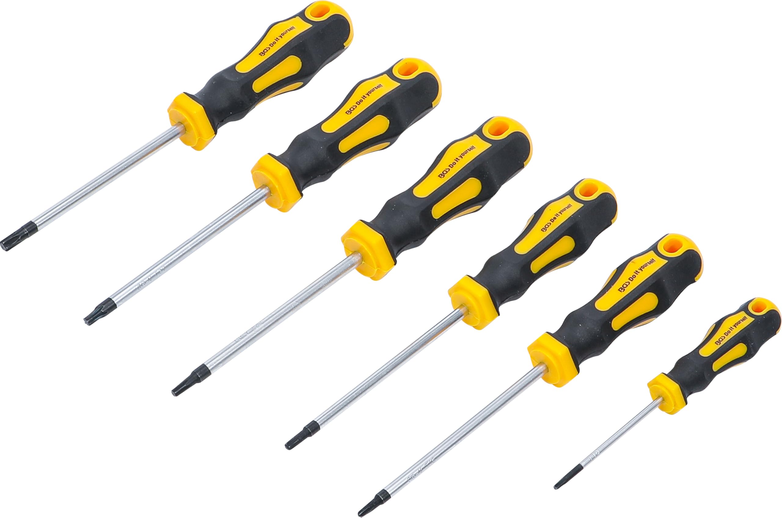 BGS Diy 35826 | Screwdriver Set | T-Star (for Torx) T10 - T30 | 6 pcs.