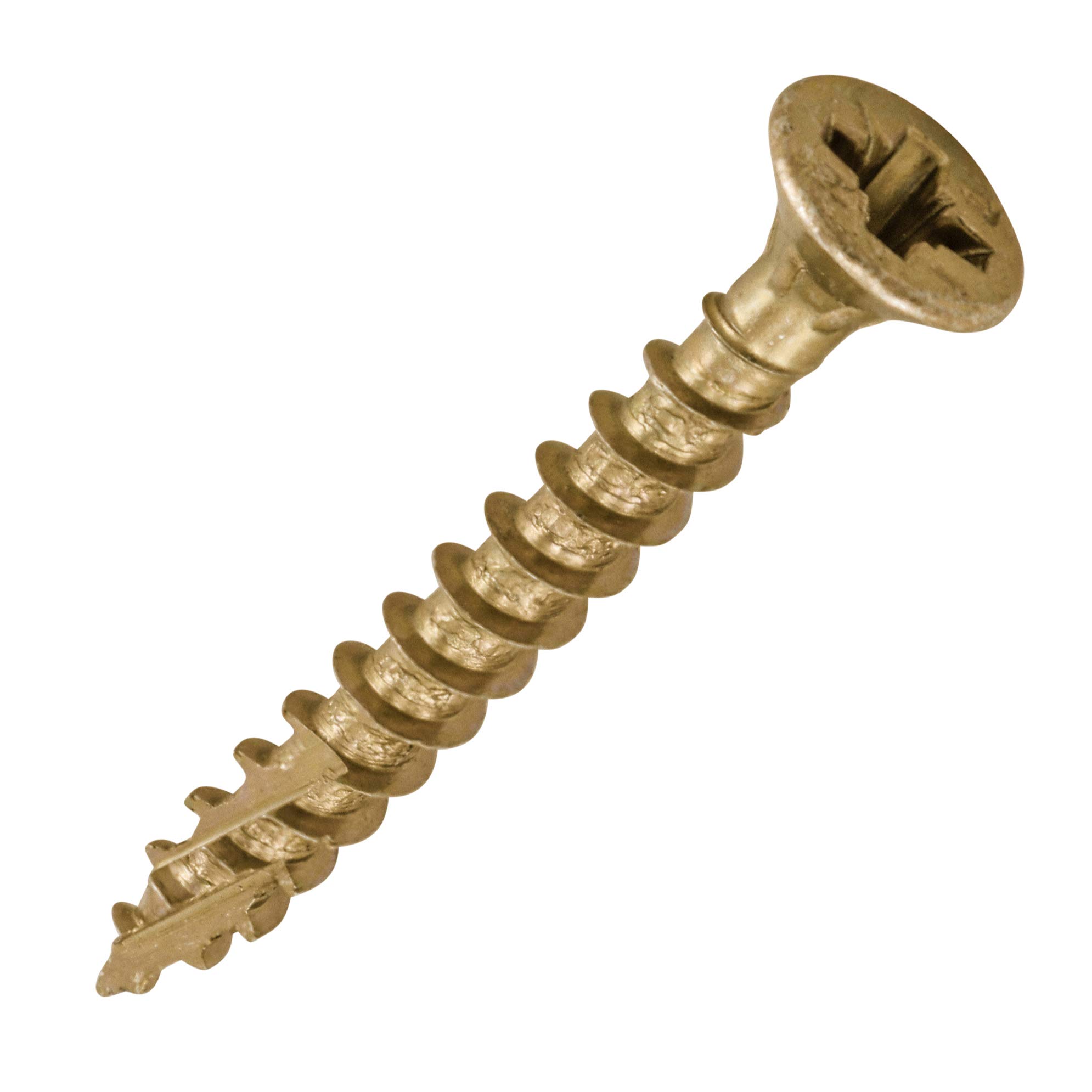 TIMCO C2 Strong-Fix Multi-Purpose Premium Countersunk Gold Woodscrews - 3.5 x 30 - Box of 200