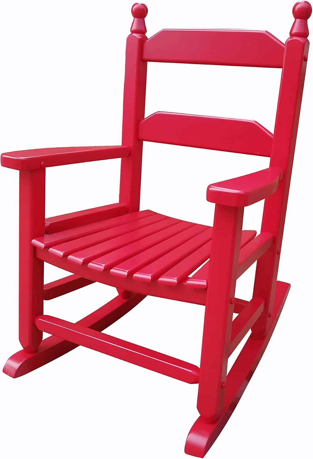 rockingrocker - K081WT Durable White Child’s Wooden Rocking Chair/Porch Rocker - Indoor or Outdoor - Suitable for 3-7 Years Old: Kitchen & Dining