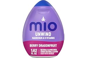 mio Unwind Berry Dragonfruit Liquid Water Enhancer with Magnesium & B Vitamins, 1.62 fl oz Bottle