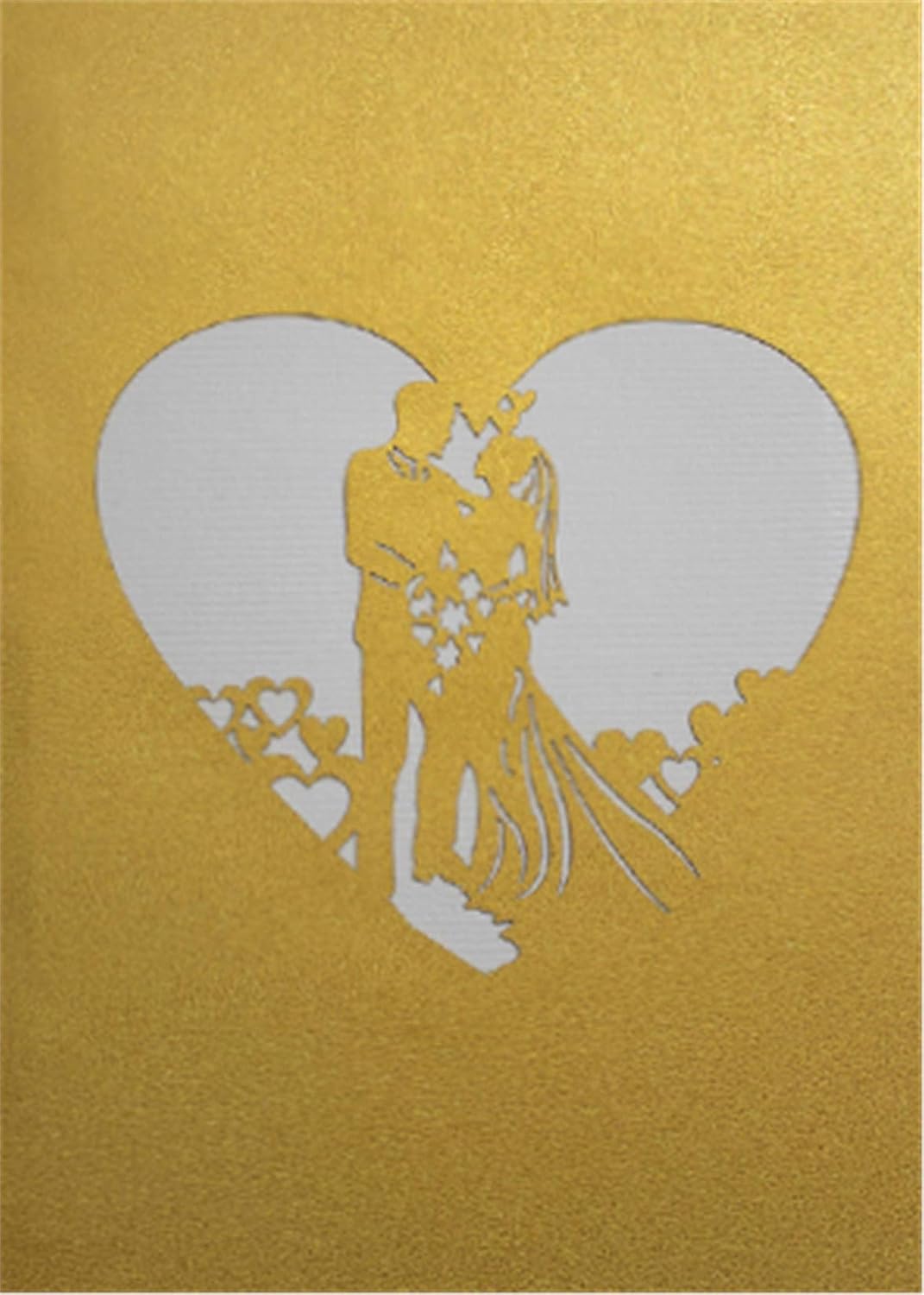 Origami Surprise Happy Wedding Greeting Card, Multicolour, 15 x 20 cm - Image 3