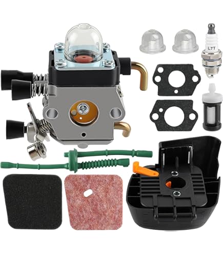 FS38 Air Filter Primer Bulb Fuel Line Tune Up Kit - Replacement For Stihl String Trimmer Weed Eater