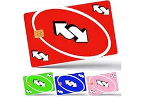 TKyum Card Stickers,Skin for Credit Debit Key Card 4Pcs Covering Personalizing Bank Card |Removable,No Bubble,Slim,Waterproof Card Cover (Color-D, 4 Slices On One)