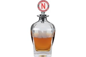 The Memory Company | Licensed NCAA Decanter with Mascot Stopper