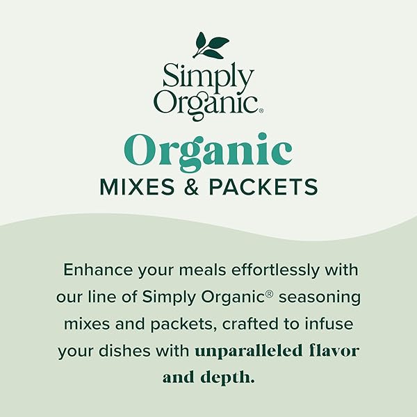 SIMPLY ORGANIC RED ENCHILADA SIMMER SAUCE, 8 OUNCE POUCH, FOR BEEF, CHEESE OR CHICKEN ENCHILADAS, CHILI ZEST (PACK OF 6)