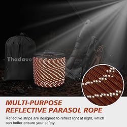 Thadavo Reflective Paracord Rope