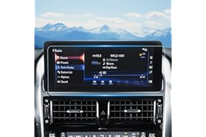 WEIPIN For 2022-2023 Lexus GX (GX460/460 Premium/460 Luxury) Screen Protector 10.2 Inch Glossy Tempered Glass Touchscreen *1 Accessories 9H Hardness Glass - No More Scratch&Fingerprint