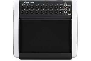 Behringer X AIR X18 18 Channel, 12-Bus Digital Mixer for iPad/Android Tablets with 16 Programmable Midas Preamps, Integrated Wifi Module and Multi Channel USB Audio Interface