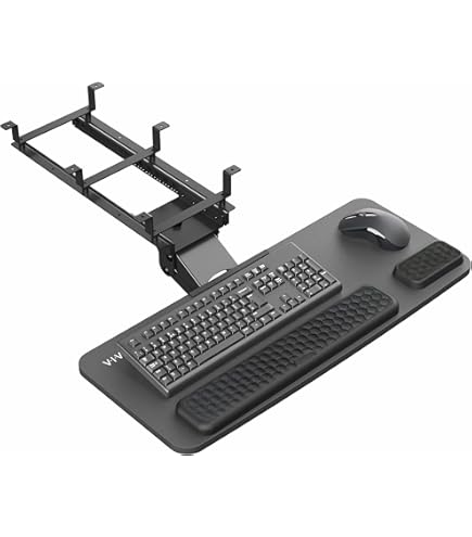 PREDUCTS Keyboard Tray 45cm Black 未使用 PREDUCTS Keyboard Tray 45cm Black 未使用 PREDUCTS Keyboard