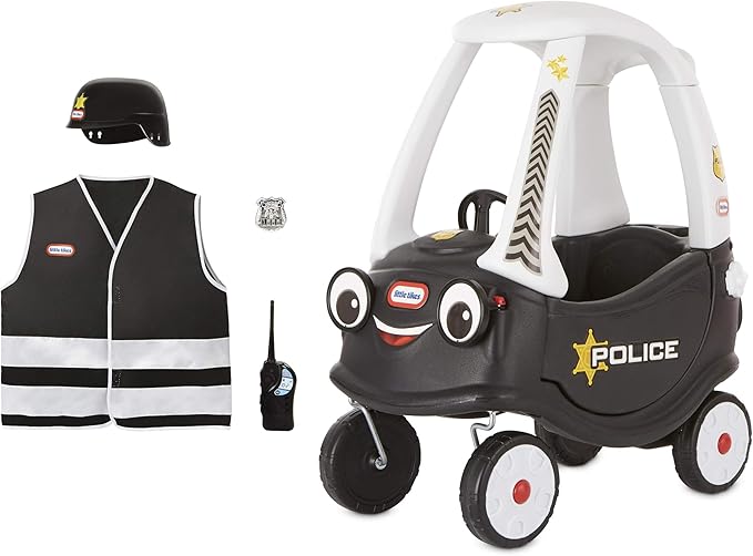 little tikes patrol police car cozy coupe