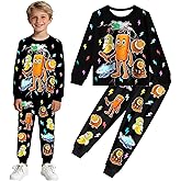 Pygzyx Boys Funny Brain 67 Meme Pants Shirt Set Kids Long Sleeve Casual Clothes Outfits