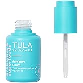 TULA Skin Care Dark Spot Serum - 7% Pro-Niacinamide Treatment to fade look of Dark Spots & Post-Acne Scars, Contains Probiotic Extracts, Niacinamide and Unicorn Root, 1 fl oz.