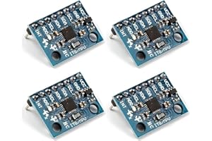 AITIAO 4PCS Pre-Soldered GY-521 MPU-6050 MPU6050 Module 3 Axis Accelerometer Gyroscope Module 6 DOF 6-axis Accelerometer Gyroscope Sensor for Raspberry Pi Pico and Other Models
