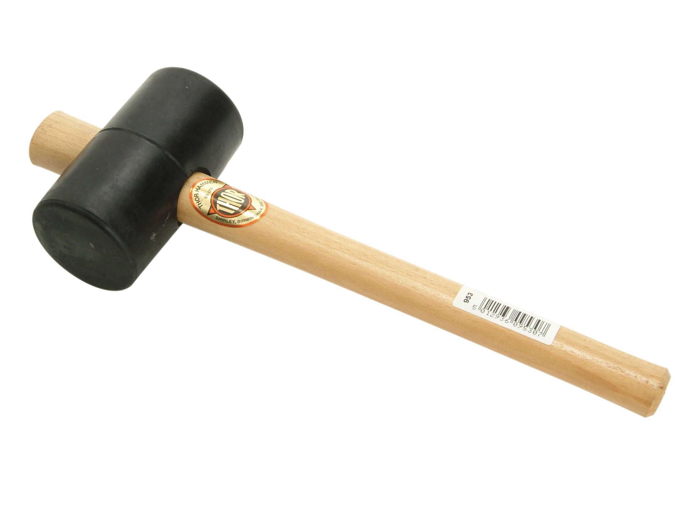 Thor 953 Black Rubber MallET 2.1/2In