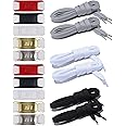 16 Pcs Shoe Lace Charms Gradient Color AF1，white shoe laces，Shoelace Decoration Tag Charm for Sneakers Men Women