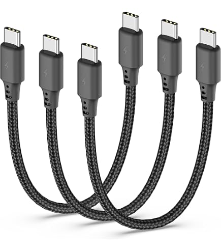 Amazon.com: USB C to Lightning Cable 6 inch 3Pack [Apple MFi