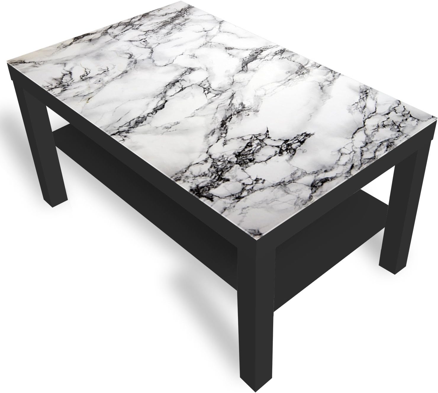 Ikea Lack Side Table Coffee Table Coutsch Deko Glass Marble Table Sofa Table With Glass Top All Sizes Amazon De Kuche Haushalt