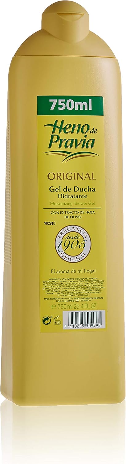 HAY ORIGINAL PRAVIA shower gel 750 ml, Shower Gel - 22.5 fl. oz, 750 ml (Pack of 1)
