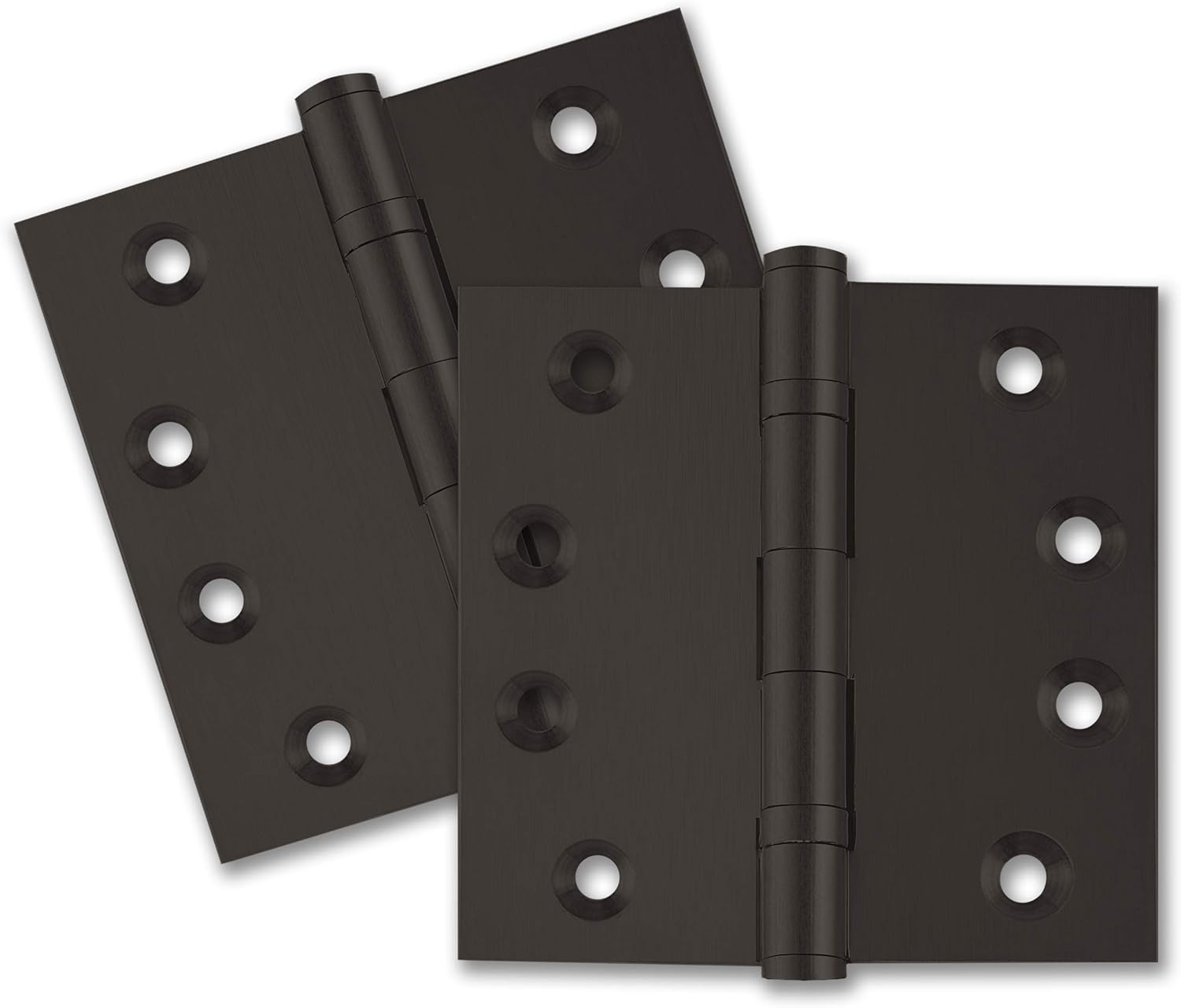 Finsbury Hardware Heavy Duty Door Hinge Bronze Ball Bearing 4x4 Inch Solid Brass Heavy Duty with