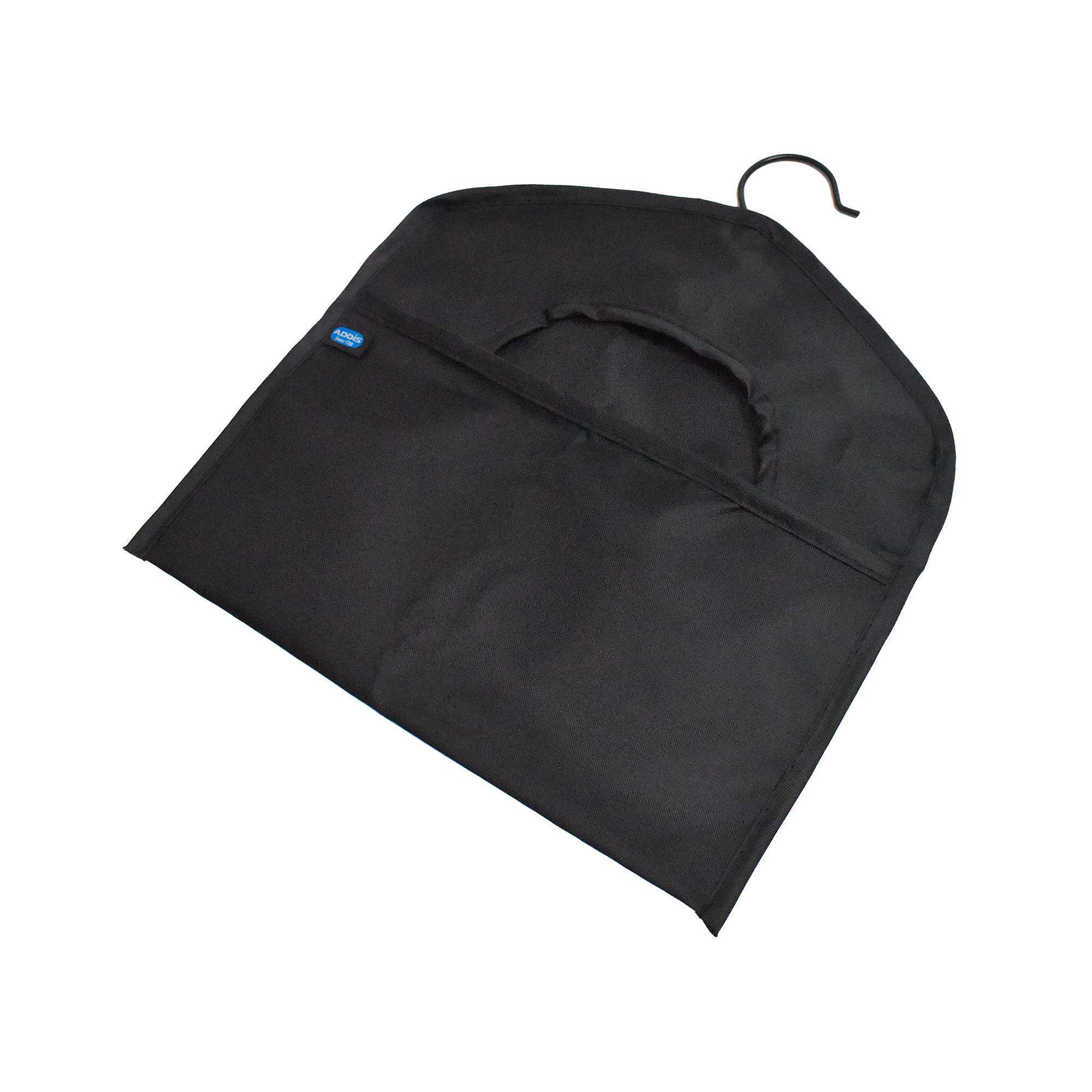 Addis Outdoor Laundry Clothes Peg storage bag with metal hanger, Black