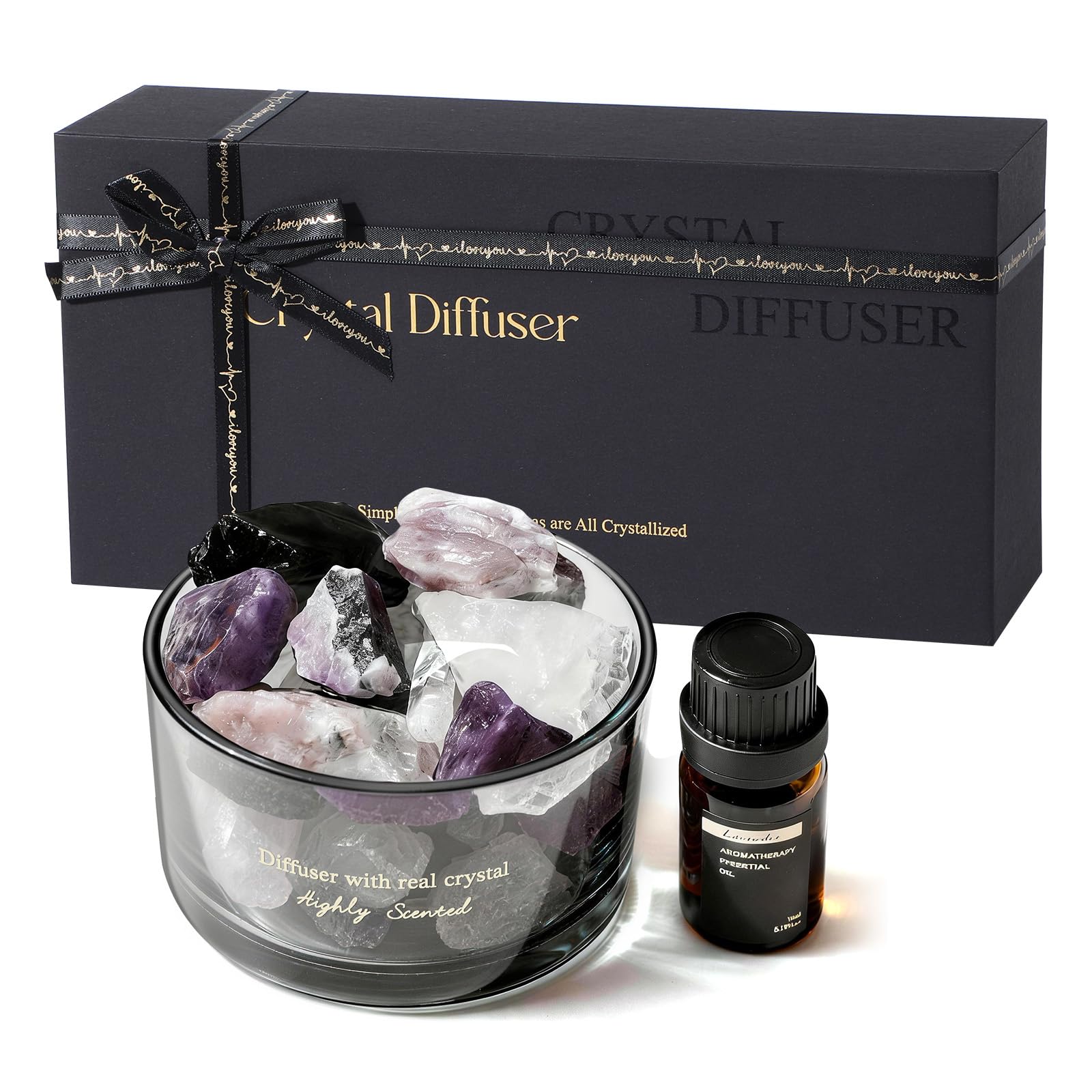 Photo 1 of Aroma Passive Diffuser with Essential Oils for Home, Bathroom, Office | Room Scent | Fragrance Home Decor for Men & Women, Elegant Gift Packaging