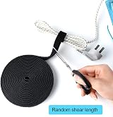 KUUQA Hook Loop Cable Ties 6M x 2CM Reusable Self Adhesive Straps Organizer view 4
