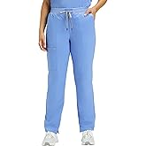 Fabletics Women's Performance Scrub Pant - MotionTech, 4-Way Stretch, Pocket-Packed, Wrinkle-Resist, Semi-Slim Fit