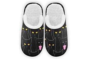 Umidedor Slippers Soft Memory Foam Non-Slip Indoor House Slippers Home Shoes For Bedroom Hotel Travel Spa
