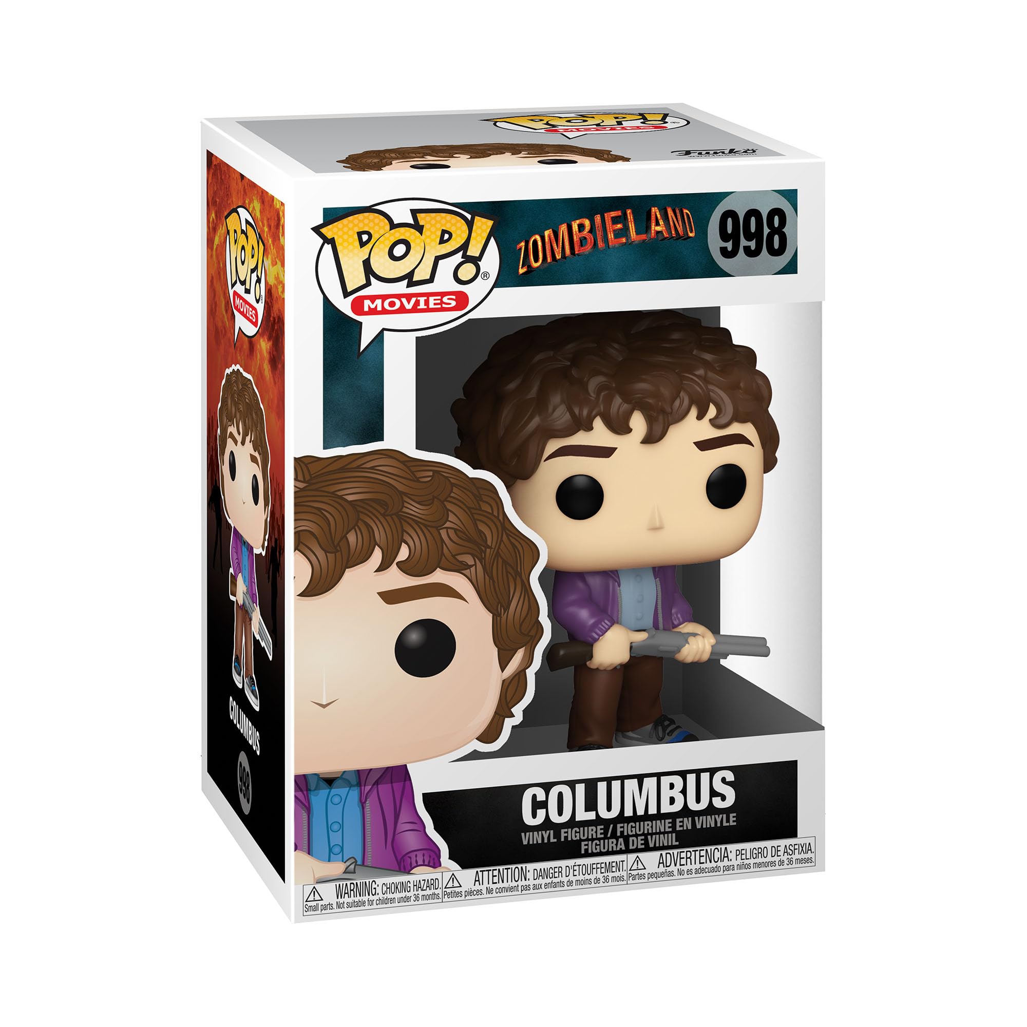 Funko POP! Movies: Zombieland-Columbus - Collectable Vinyl Figure - Gift Idea - Official Merchandise - Toys for Kids & Adults - Movies Fans - Model Figure for Collectors and Display
