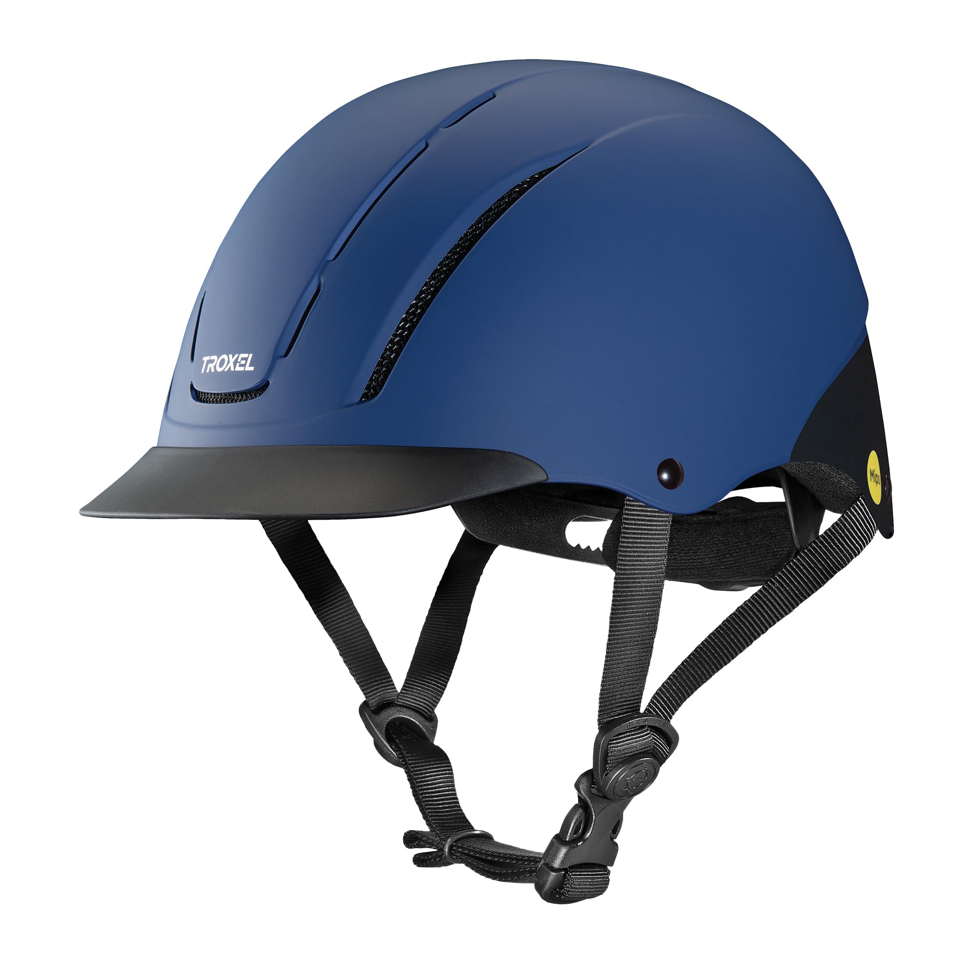 Troxel Spirit with MIPS Technology Full Coverage Horse Riding Helmet, Horseback Riding Gear for Equestrians, Large (7-3/8-7-3/4), Navy Duratec
