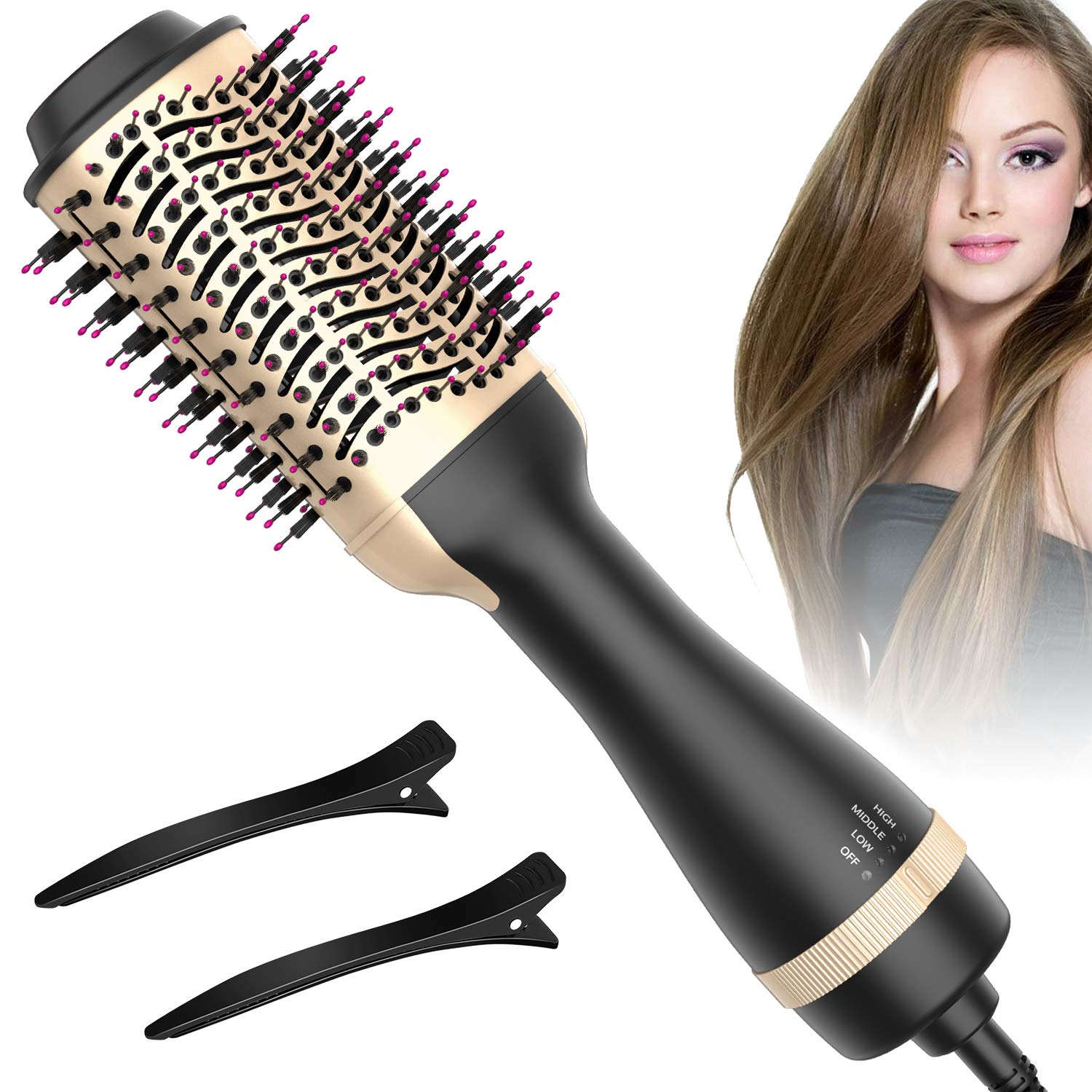 hair dryer brush in one
