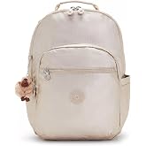 Kipling Women's Seoul 15" Laptop Backpack, Durable, Roomy with Padded Shoulder Straps, Built-In Protective Sleeve