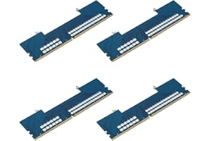 Kikolufy 4X Laptop DDR4 SO-DIMM to Desktop DIMM Memory RAM Connector Adapter Desktop PC Memory Cards Converter Adaptor