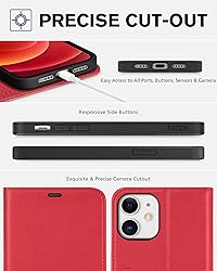 TUCCH Wallet Case for iPhone 12 Pro/iPhone 12