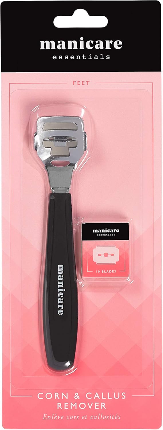 Manicare Corn And Callus Remover, Pedicure Tool for Safely Removing Corns Calluses, Dead, Dry Hard Skin - Image 3