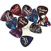 Fender Premium Picks Sampler - 12 Pack Includes Thin, Medium & Heavy Gauges (Austin Bazaar Exclusive)