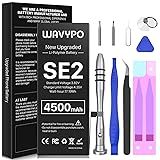 WAVYPO Battery for iPhone SE 2020, Upgraded 4500mAh