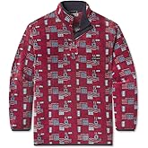 Southern Marsh Star-Spangled Fleece Pullover