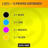 Supply Guy 10 Ink Cartridges Compatible Epson 27XL Multipack Workforce WF3600 view 3