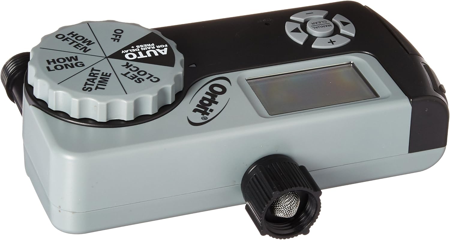 Orbit 56233D 3-Outlet Digital Watering Timer : Garden Hose Timer : Garden & Outdoor